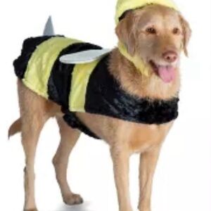 NWT Thrills & Chills Bee Costume XL Dog Halloween Costume